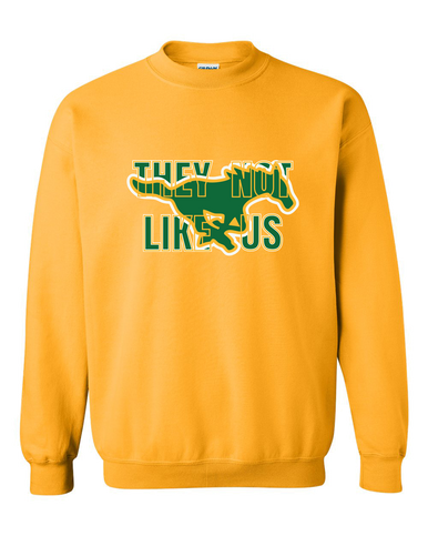 Hempstead Mustangs They Not Like Us #2 Men's Sweatshirt
