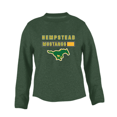 Hempstead Mustangs Mascot #7 Women's Sweatshirt