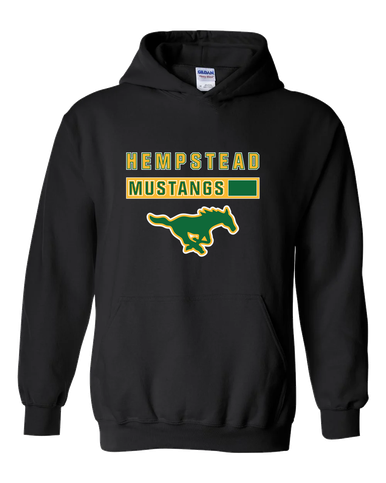 Hempstead Mustangs Mascot #7 Men's Hoodie