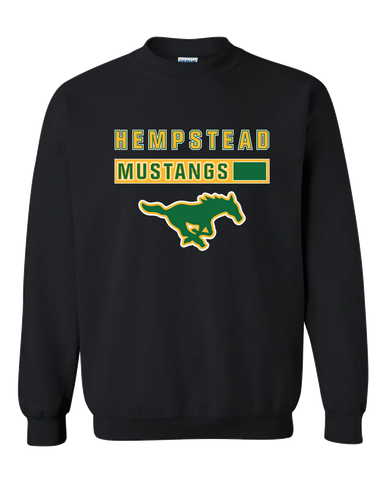 Hempstead Mustangs Mascot #7 Men's Sweatshirt