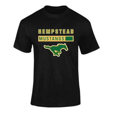 Hempstead Mustangs Mascot #7 Men's SS T-Shirt