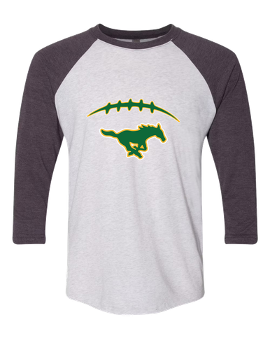 Hempstead Mustangs Football #2 Men's Baseball T-Shirt