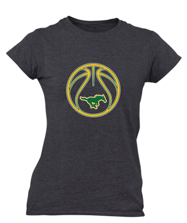 Hempstead Mustangs Basketball #2 Women's SS T-Shirt