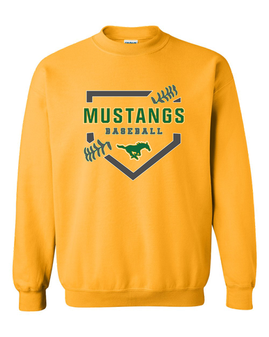 Hempstead Mustangs Baseball #2 Men's Sweatshirt