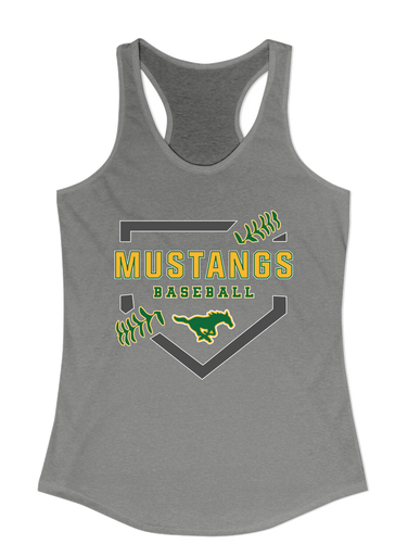 Hempstead Mustangs Baseball #2 Women's Tank Top