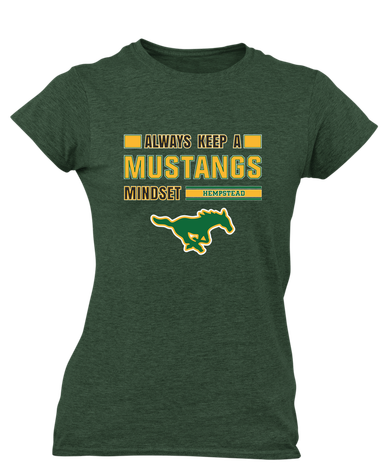 Hempstead Mustangs Mindset Women's SS T-Shirt