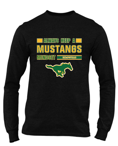 Hempstead Mustangs Mindset Men's LS T-Shirt