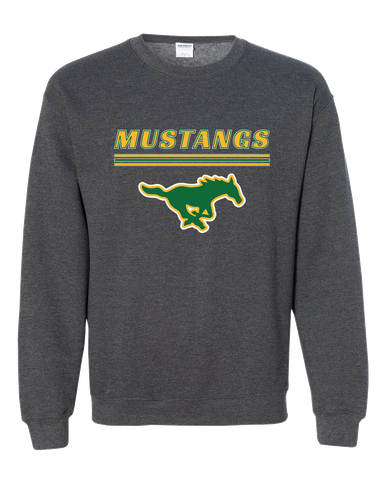 Hempstead Mustangs Mascot #8 Men's Sweatshirt