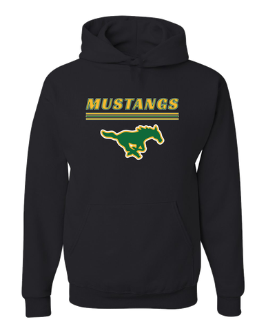 Hempstead Mustangs Mascot #8 Men's Premium Hoodie