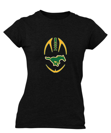 Hempstead Mustangs Football #4 Women's SS T-Shirt