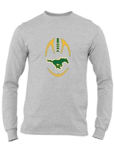 Hempstead Mustangs Football #4 Men's LS T-Shirt