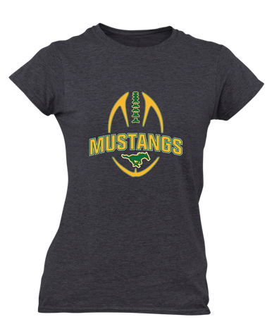Hempstead Mustangs Football #5 Women's Premium SS T-Shirt
