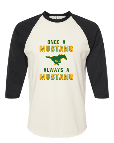Hempstead Mustangs Once A Women's Baseball T-Shirt