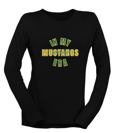 Hempstead Mustangs Era #3 Women's LS T-Shirt