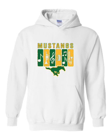 Hempstead Mustangs Band # 2 Men's Hoodie