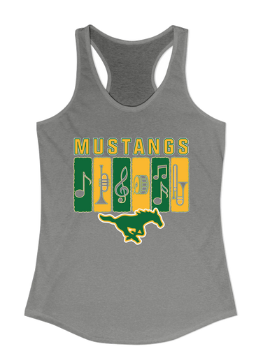 Hempstead Mustangs Band # 2 Women's Tank Top