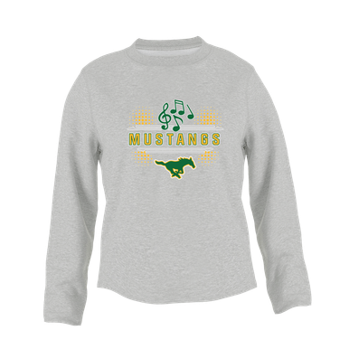Hempstead Mustangs Band # 3 Women's Sweatshirt