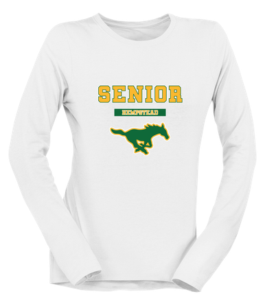 Hempstead Mustangs Senior #2 Women's LS T-Shirt