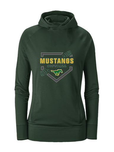 Hempstead Mustangs Softball #2 Women's Hoodie