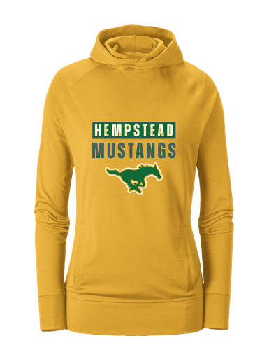 Hempstead Mustangs Mascot #9 Women's Hoodie