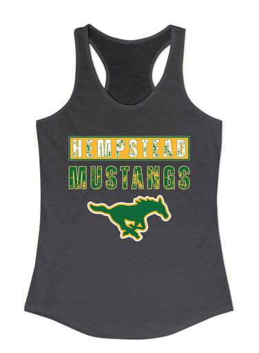 Hempstead Mustangs Mascot #9 Women's Tank Top