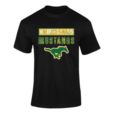 Hempstead Mustangs Mascot #9 Men's SS T-Shirt