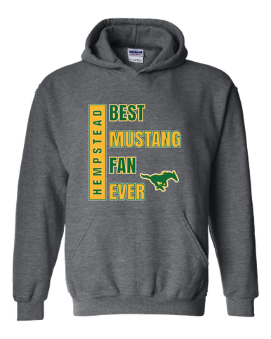 Hempstead Mustangs Best Mustang Fan Men's Hoodie