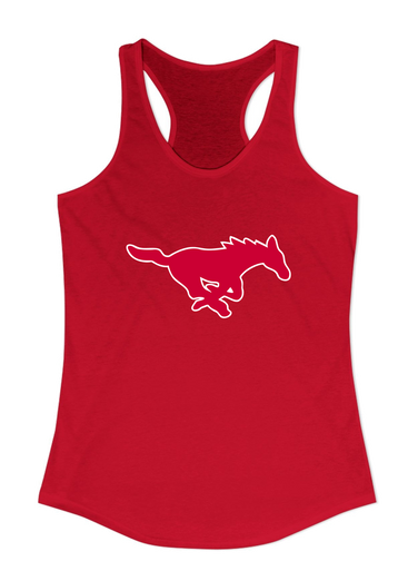 Memorial Mustangs Mascot #1 Women's Tank Top