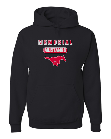 Memorial Mustangs Mascot #3 Men's Premium Hoodie
