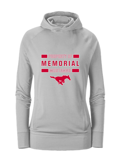 Memorial Mustangs Property Of Women's Hoodie