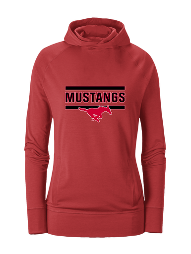 Memorial Mustangs Mascot #5 Women's Hoodie