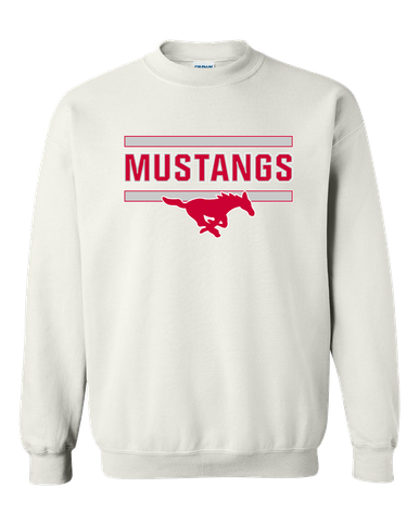 Memorial Mustangs Mascot #5 Men's Sweatshirt