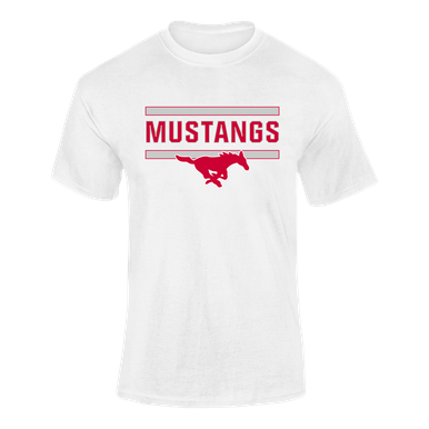 Memorial Mustangs Mascot #5 Men's SS T-Shirt