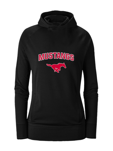 Memorial Mustangs Mascot #6 Women's Hoodie