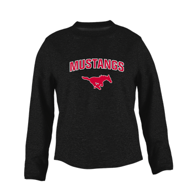 Memorial Mustangs Mascot #6 Women's Sweatshirt