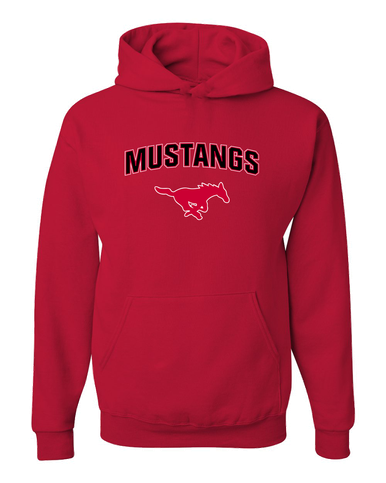 Memorial Mustangs Mascot #6 Men's Premium Hoodie