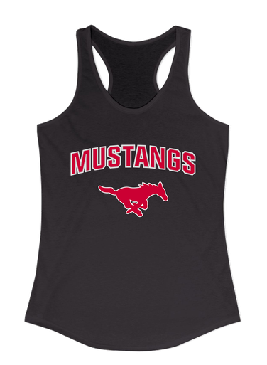 Memorial Mustangs Mascot #6 Women's Tank Top