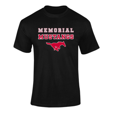 Memorial Mustangs Spirit Men's Premium SS T-Shirt