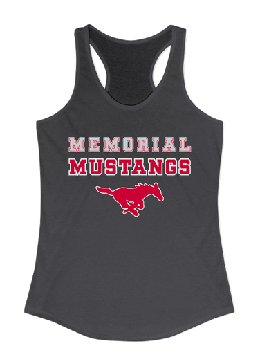 Memorial Mustangs Spirit Women's Tank Top