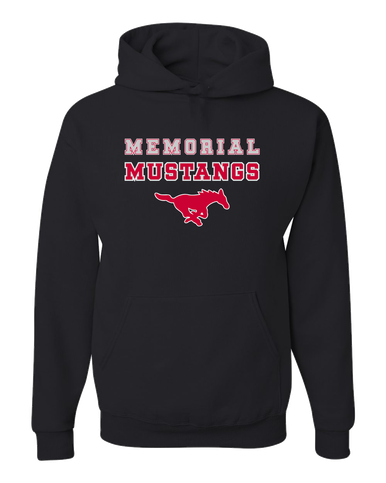 Memorial Mustangs Spirit Men's Premium Hoodie