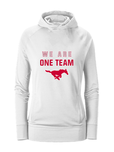Memorial Mustangs We Are One Team Women's Hoodie