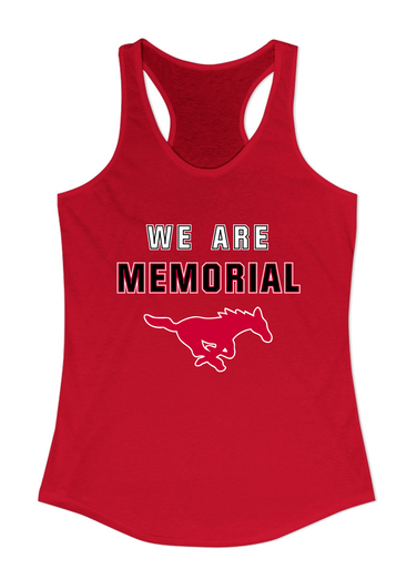 Memorial Mustangs We Are Women's Tank Top