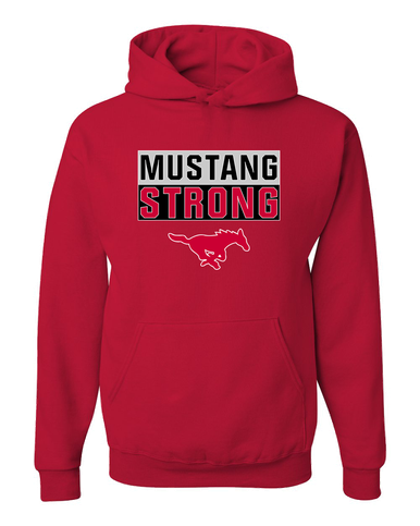 Memorial Mustangs Strong #1 Men's Premium Hoodie