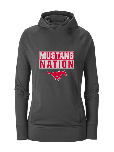 Memorial Mustangs Nation #1 Women's Hoodie