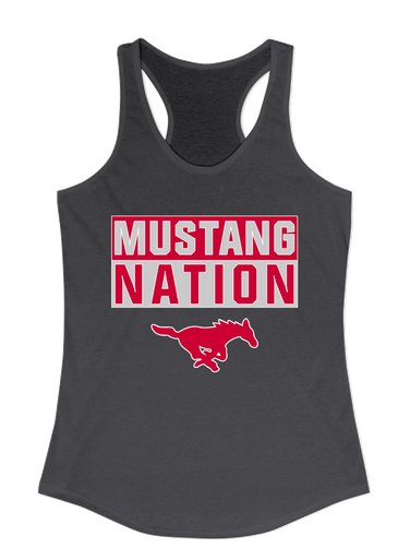Memorial Mustangs Nation #1 Women's Tank Top
