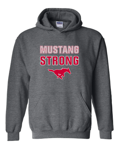 Memorial Mustangs Strong #2 Men's Hoodie