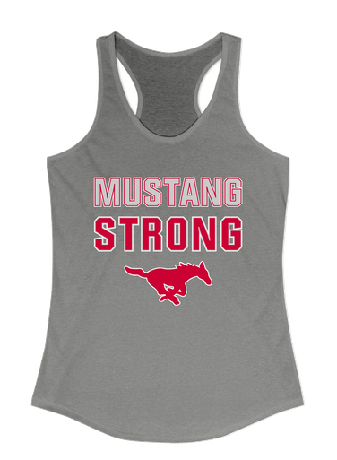 Memorial Mustangs Strong #2 Women's Tank Top