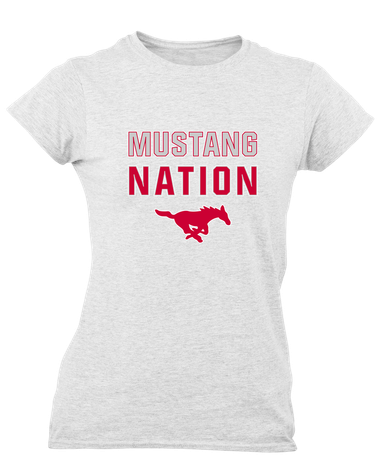 Memorial Mustangs Nation #2 Women's SS T-Shirt