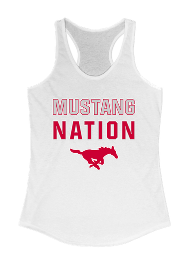 Memorial Mustangs Nation #2 Women's Tank Top