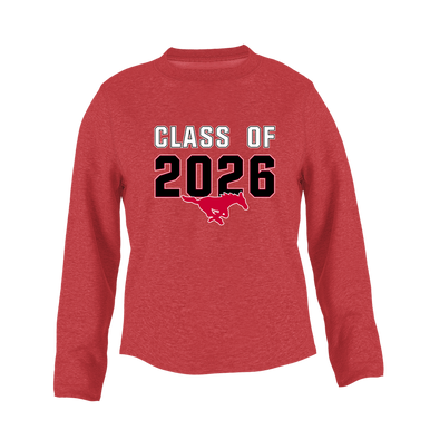 Memorial Mustangs Class of 2026 Women's Sweatshirt